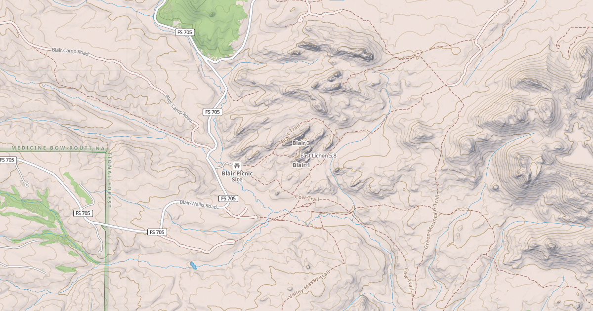 Map preview of East Lichen