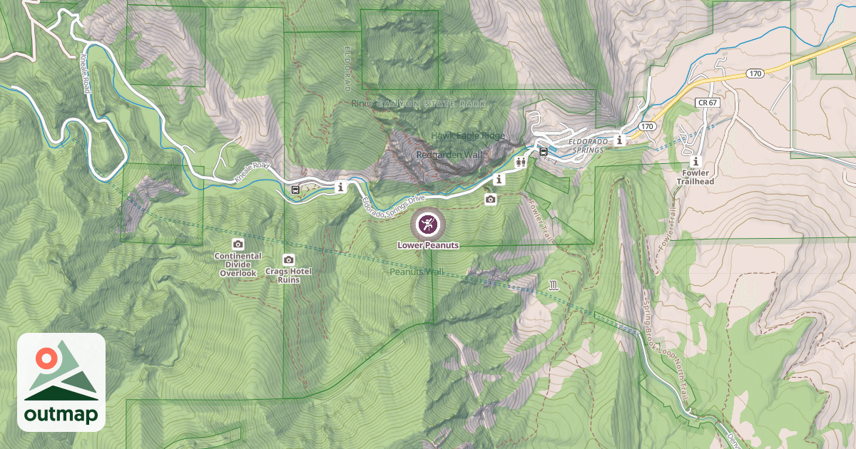 Map of Lower Peanuts
