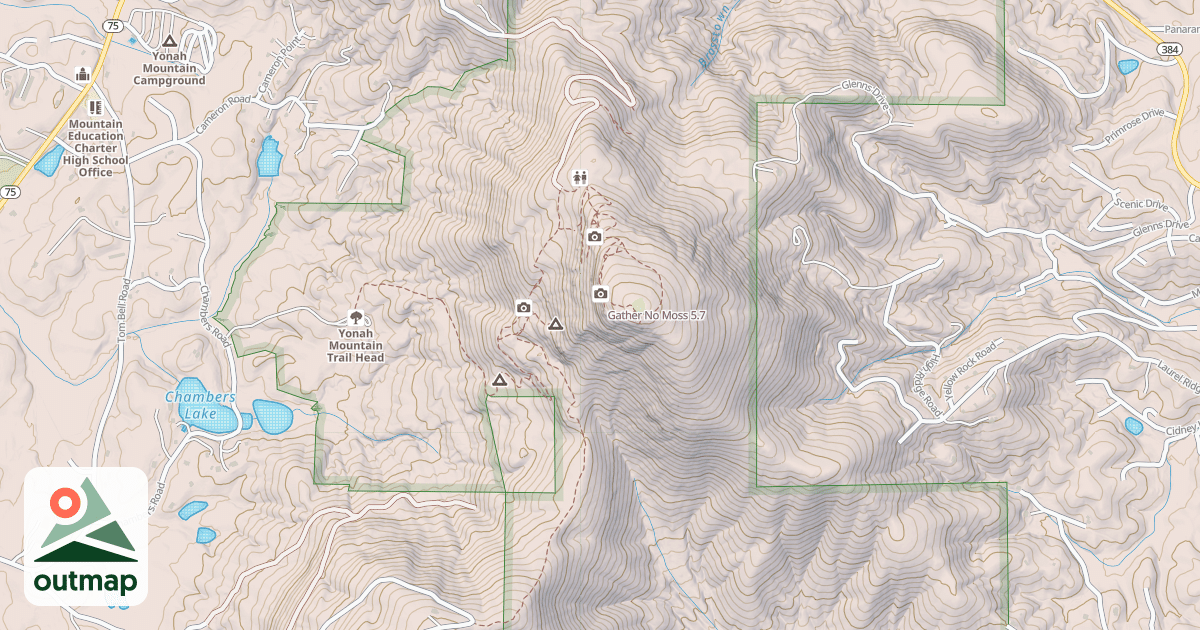 Map of Gather No Moss