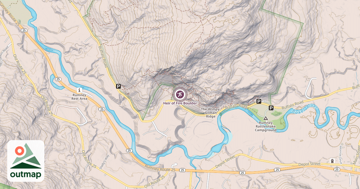 Map of Heir of Fire Boulder