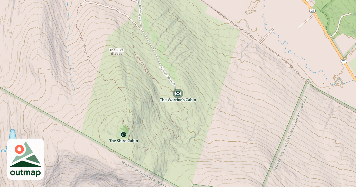 Map of The Warrior's Cabin