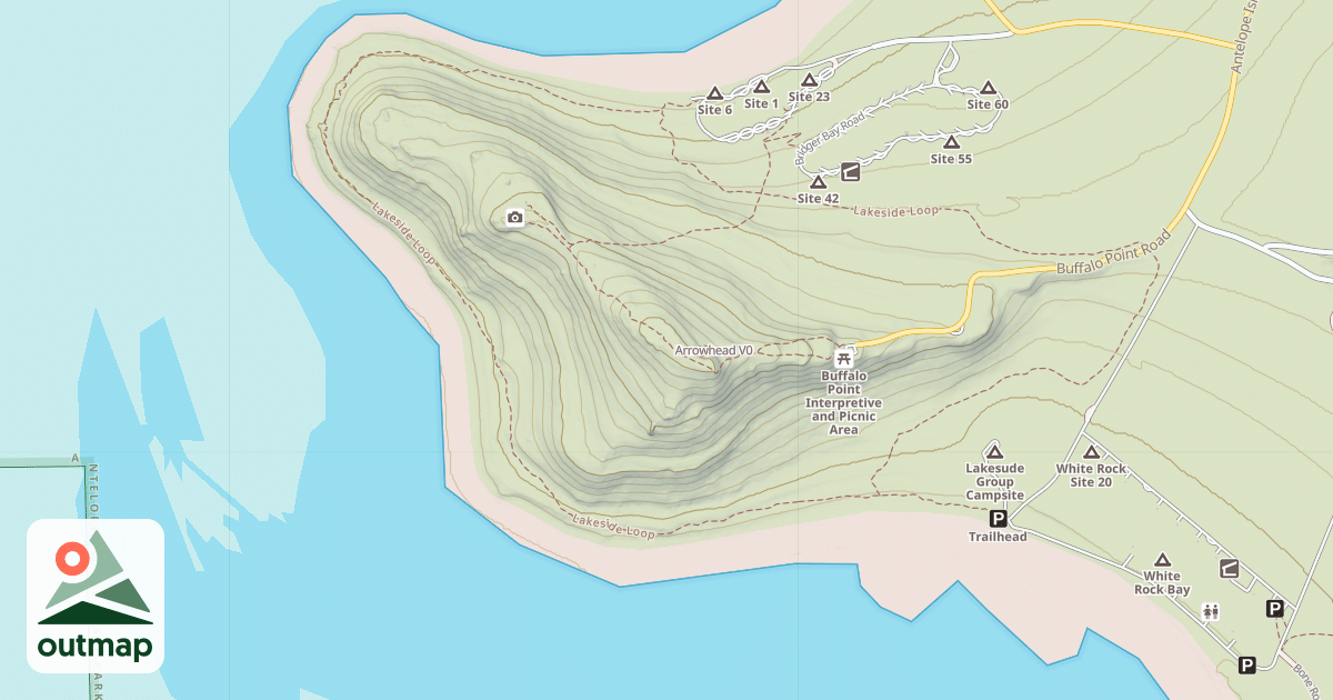 Map of Arrowhead
