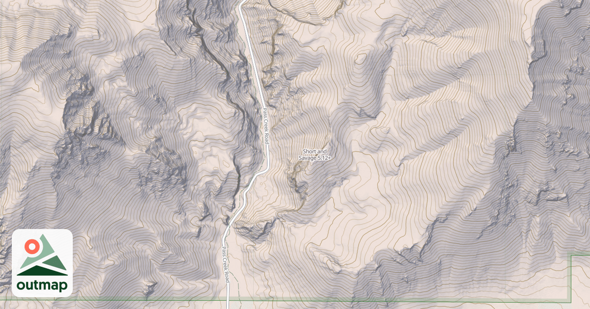 Map of Short and Savage