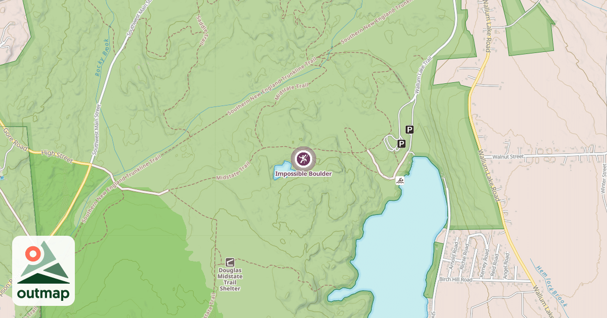 Map of Impossible Boulder