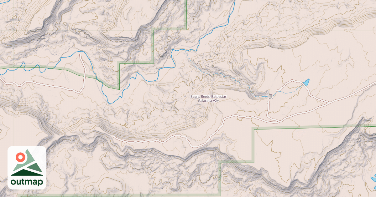 Map of Bears, Beets, Battlestar Galactica