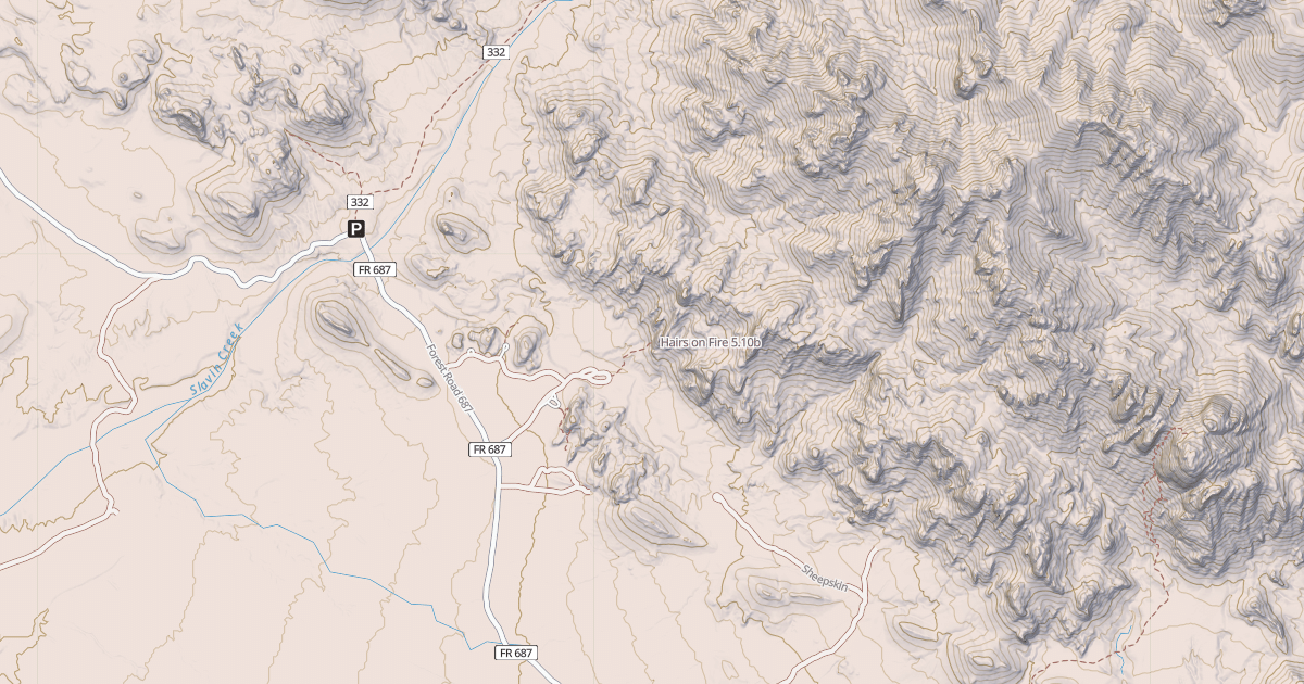 Map preview of Hairs on Fire