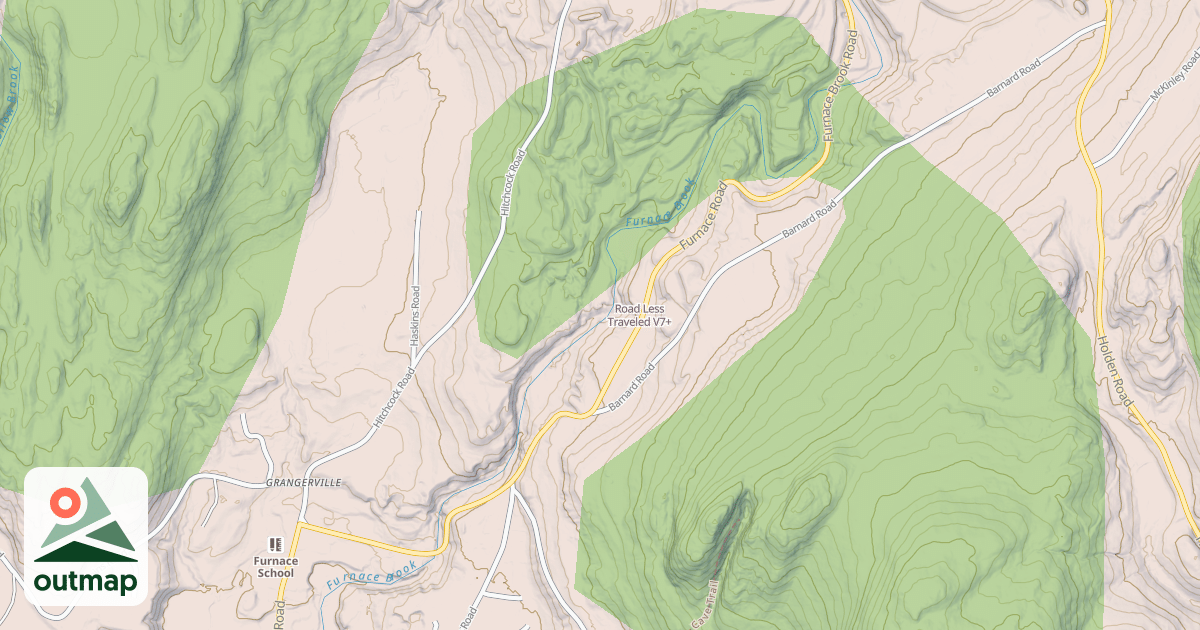 Map of Road Less Traveled
