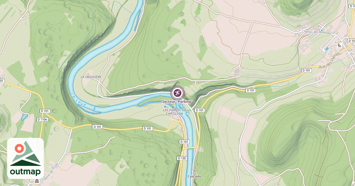 Map of Secteur "Parking"