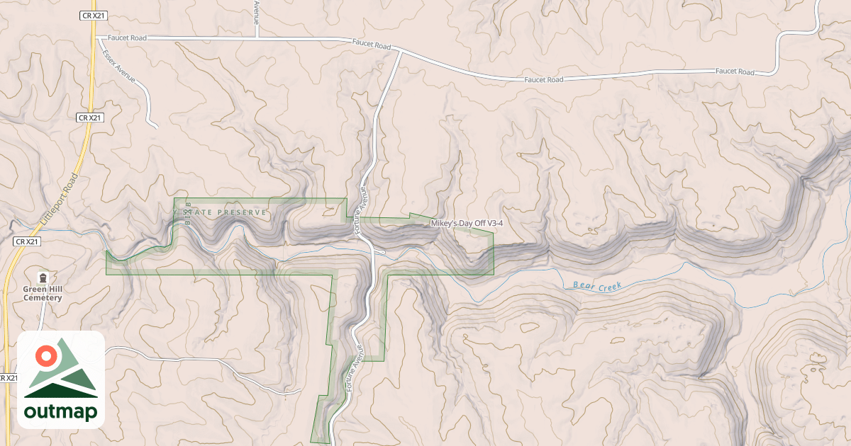 Map of Mikey's Day Off