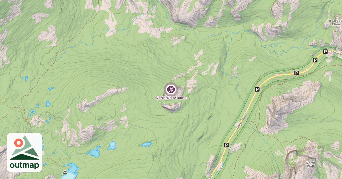 Map of North Whizz Dome