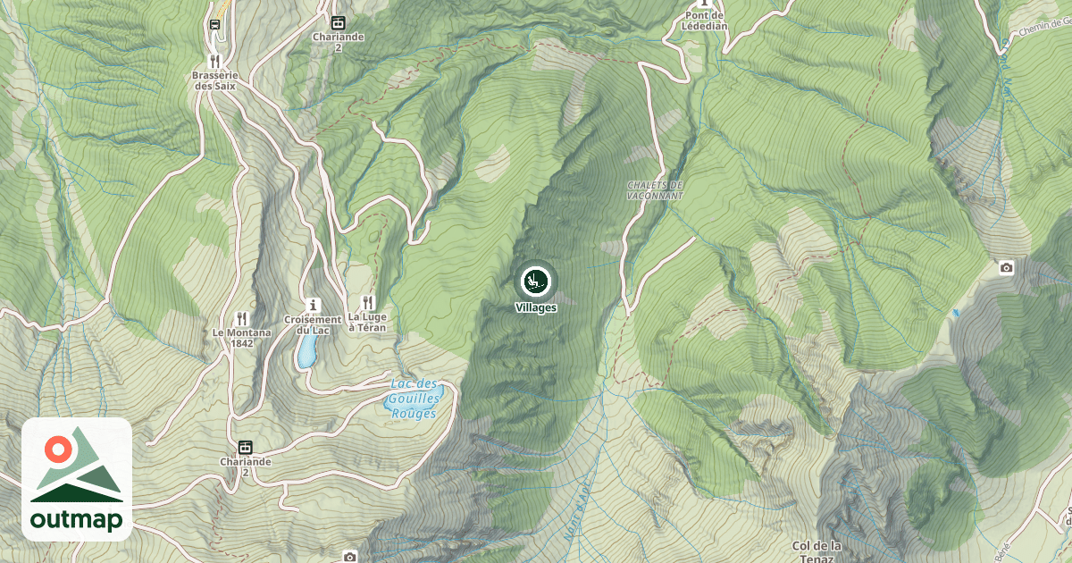 Map of Villages