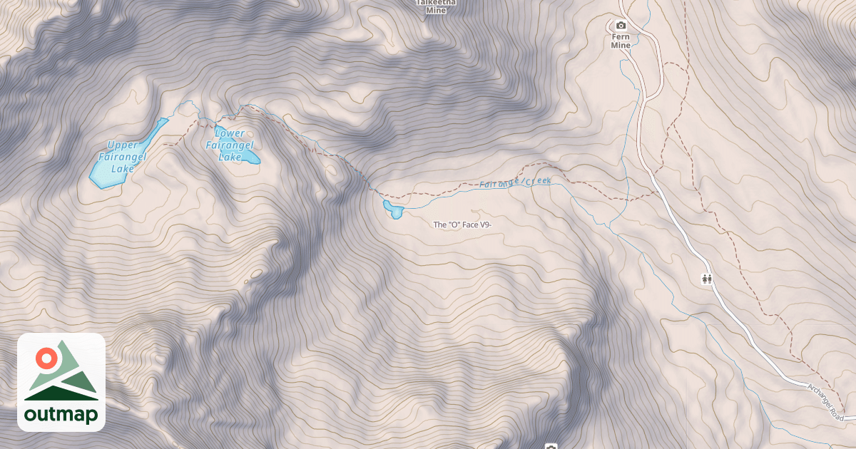 Map of The "O" Face