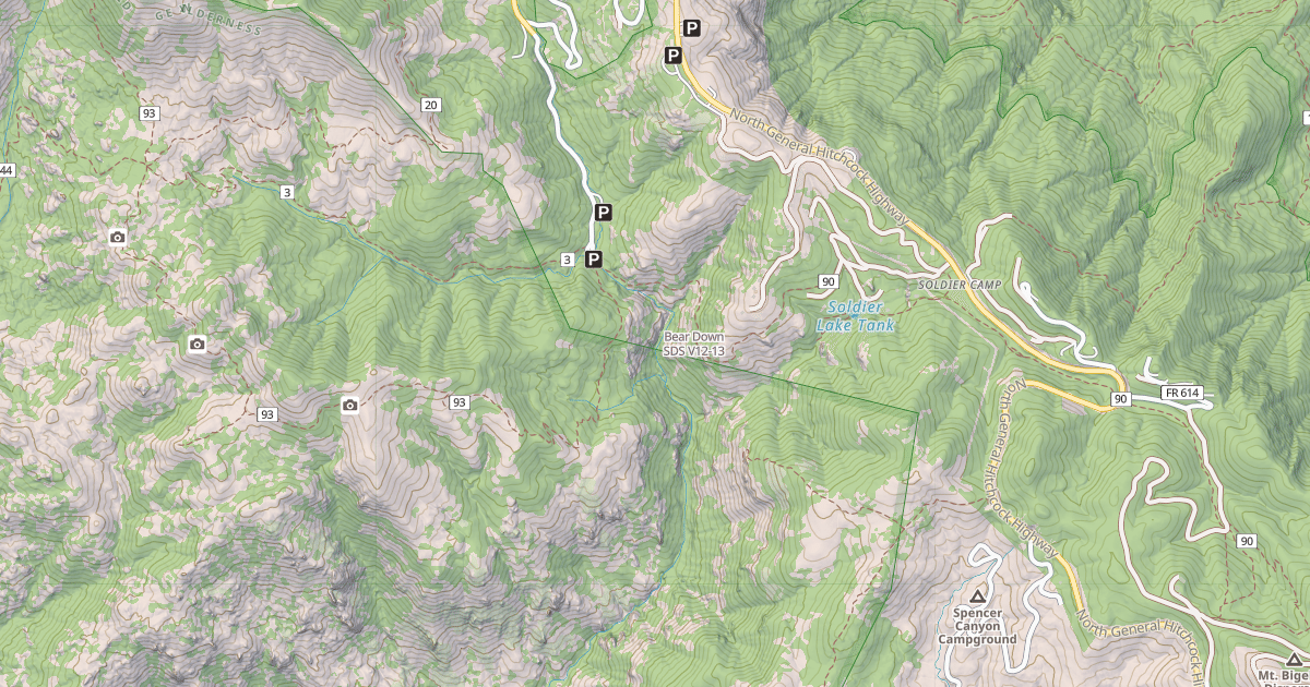Map preview of Bear Down SDS