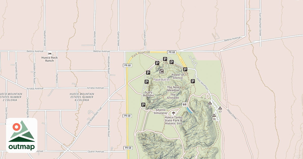 Map of Papal Bull