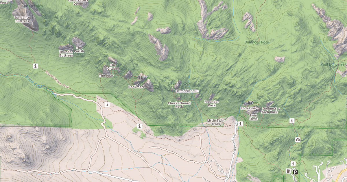 Map preview of Batmobile