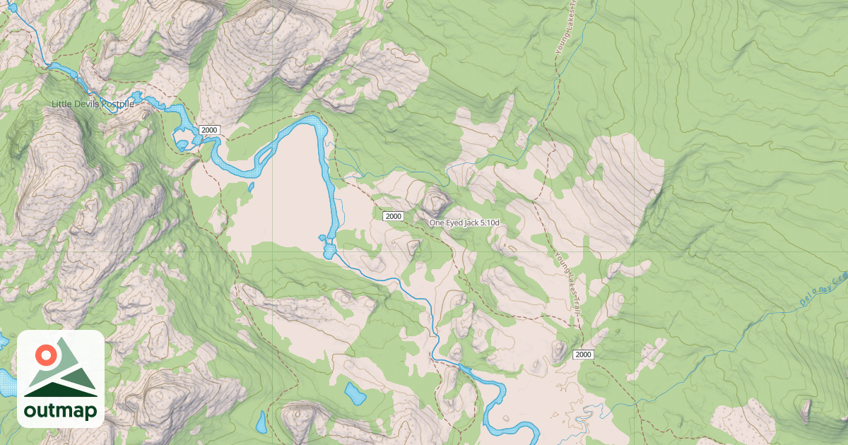 Map of One Eyed Jack