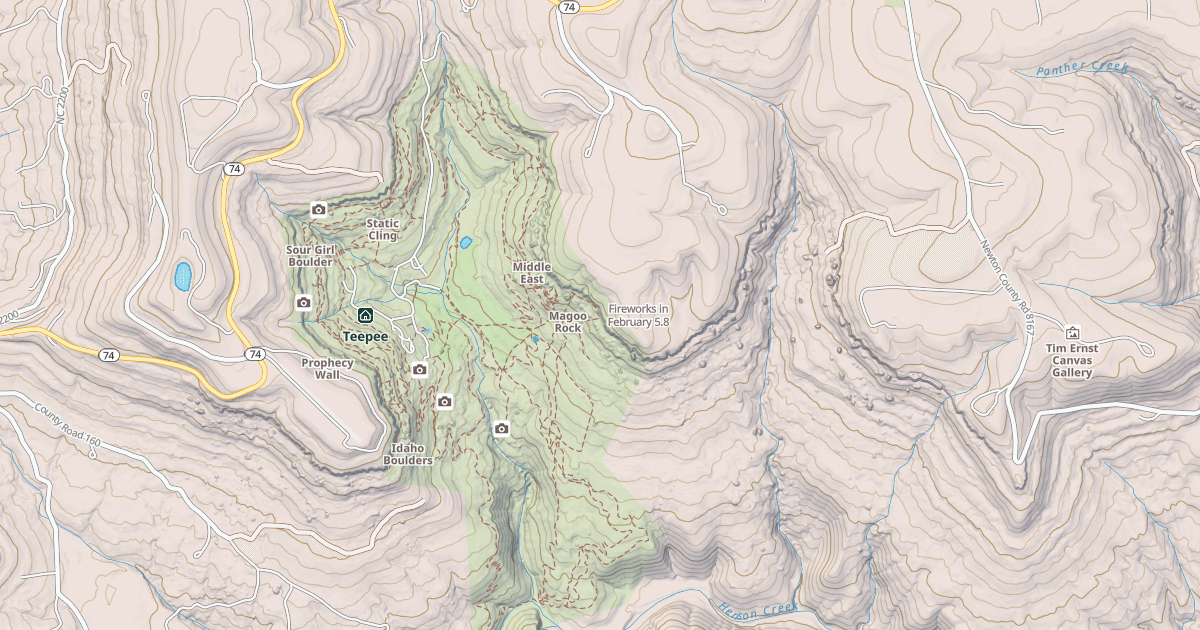 Map preview of Fireworks in February