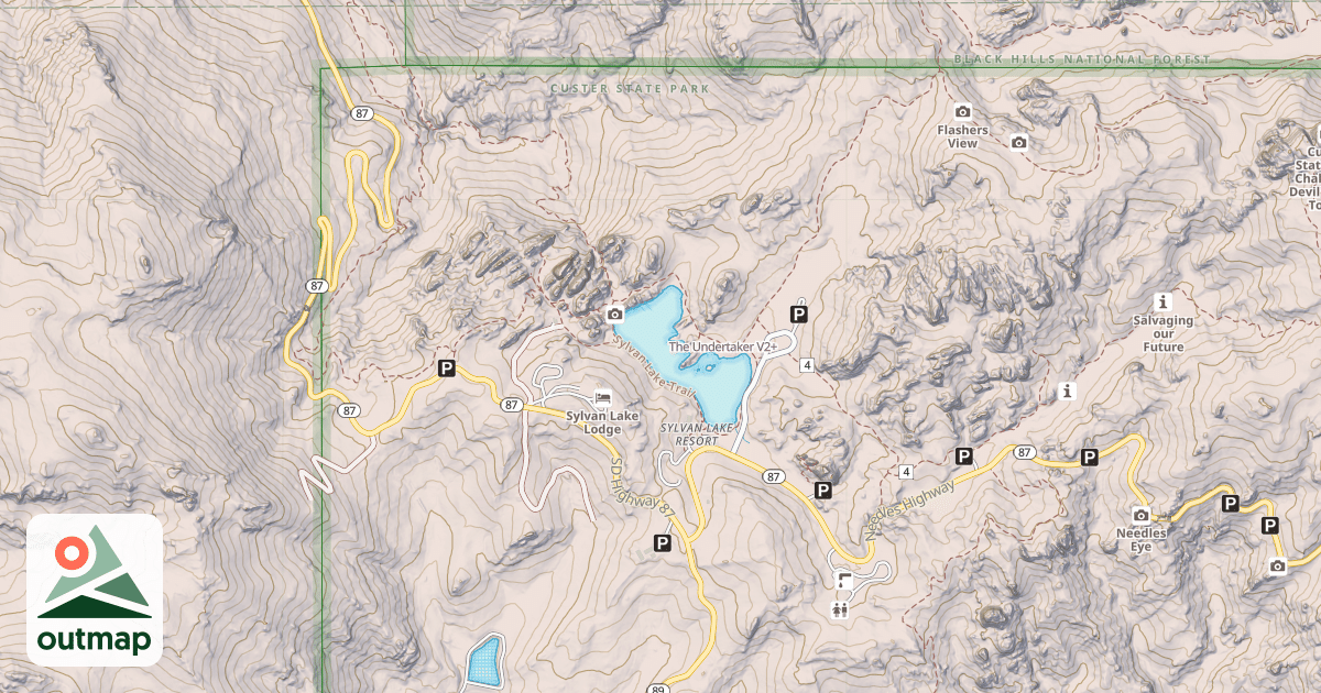 Map of The Undertaker