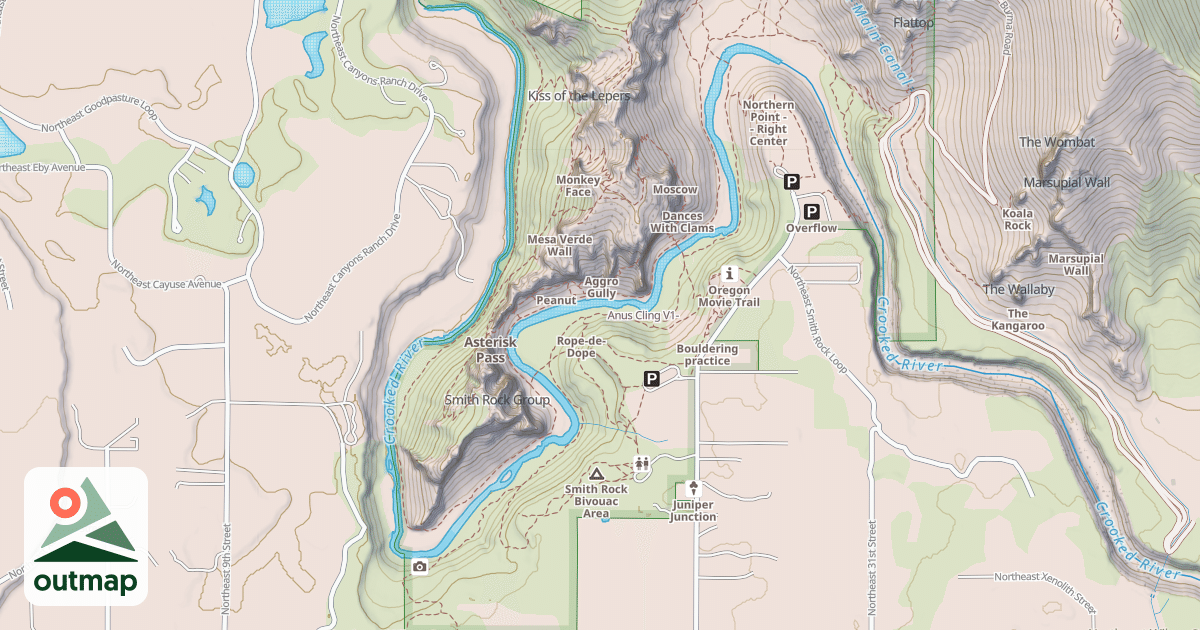 Map of Anus Cling