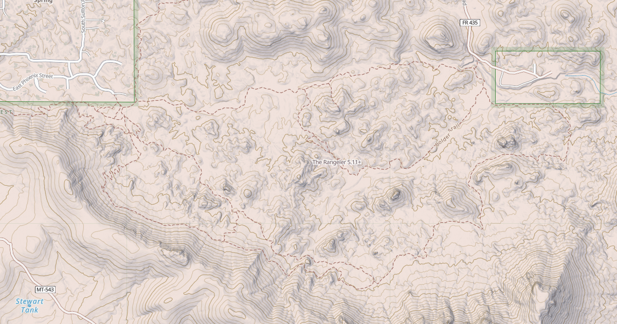 Map preview of The Rangeler