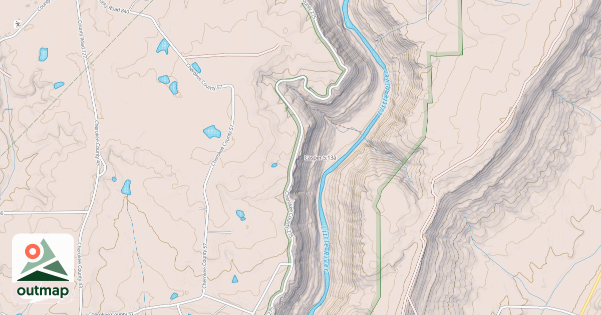 Map of Casper
