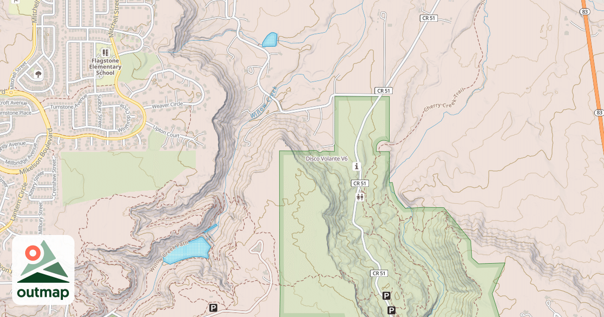 Map of Disco Volante