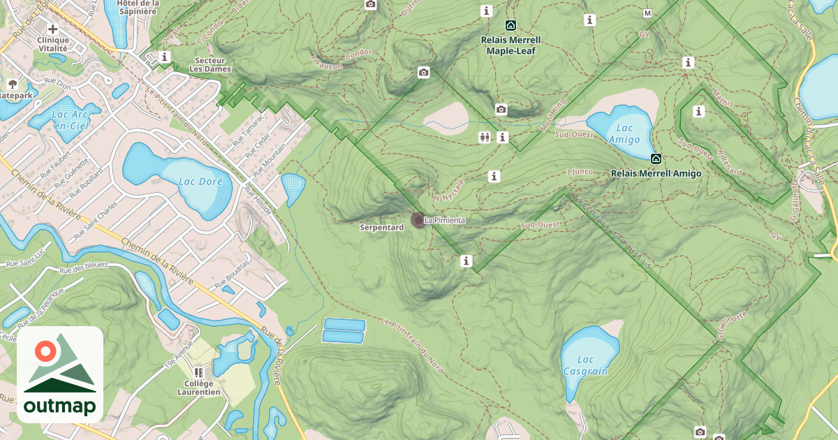 Map of La Pimienta