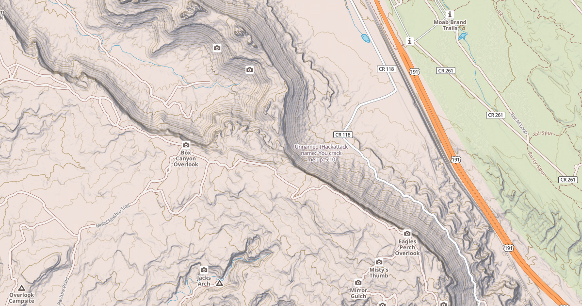 Map preview of Unnamed (Hackattack name: 'You crack me up'