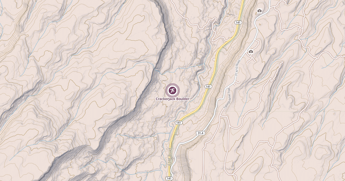 Map preview of Crackerjack Boulder