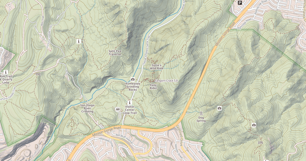 Map preview of Fangorn Crack