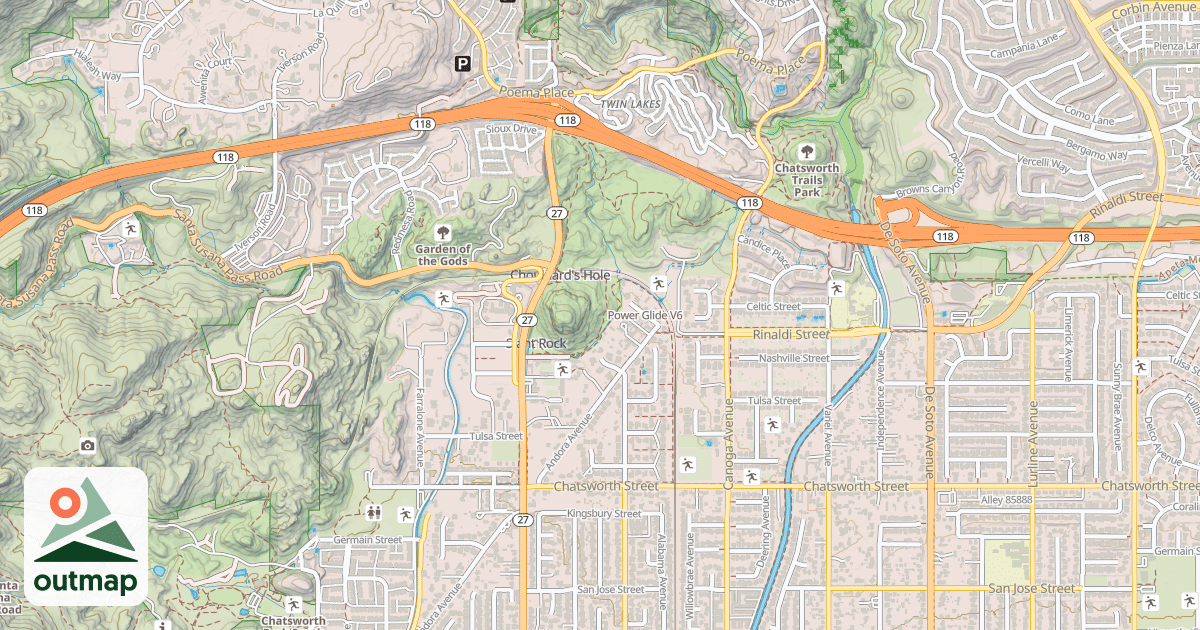 Map of Power Glide