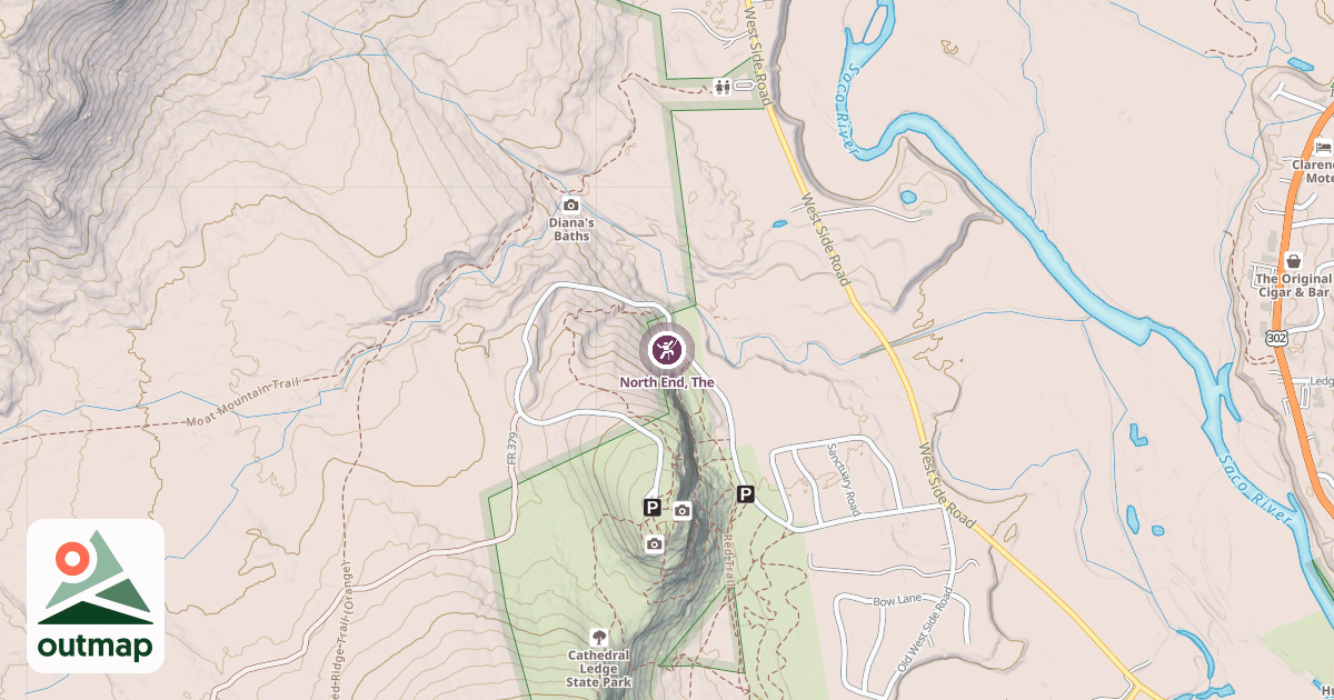Map of North End, The