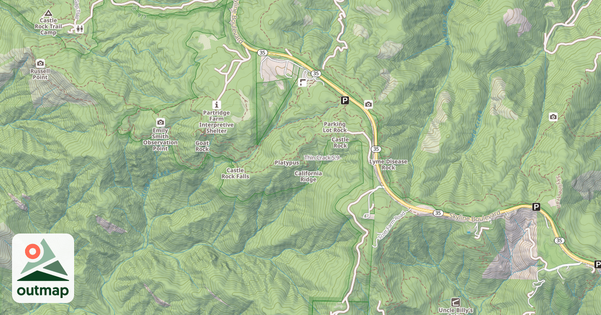 Map of Thin Crack