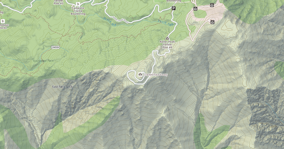 Map preview of Cracked Face