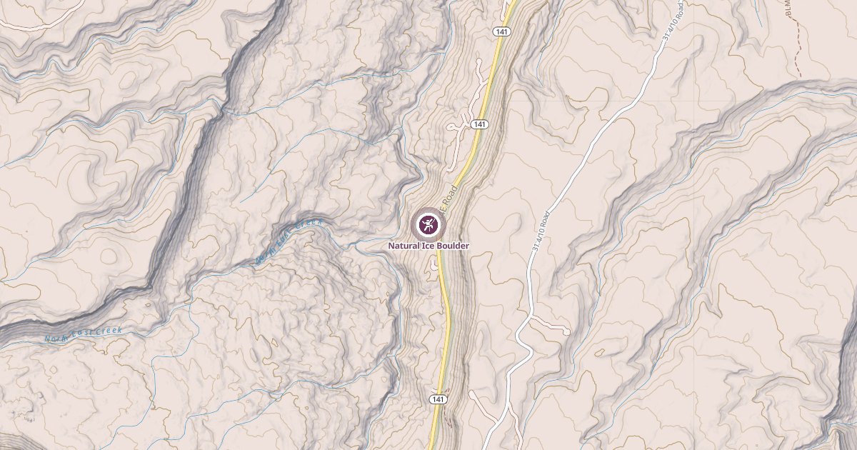 Map preview of Natural Ice Boulder