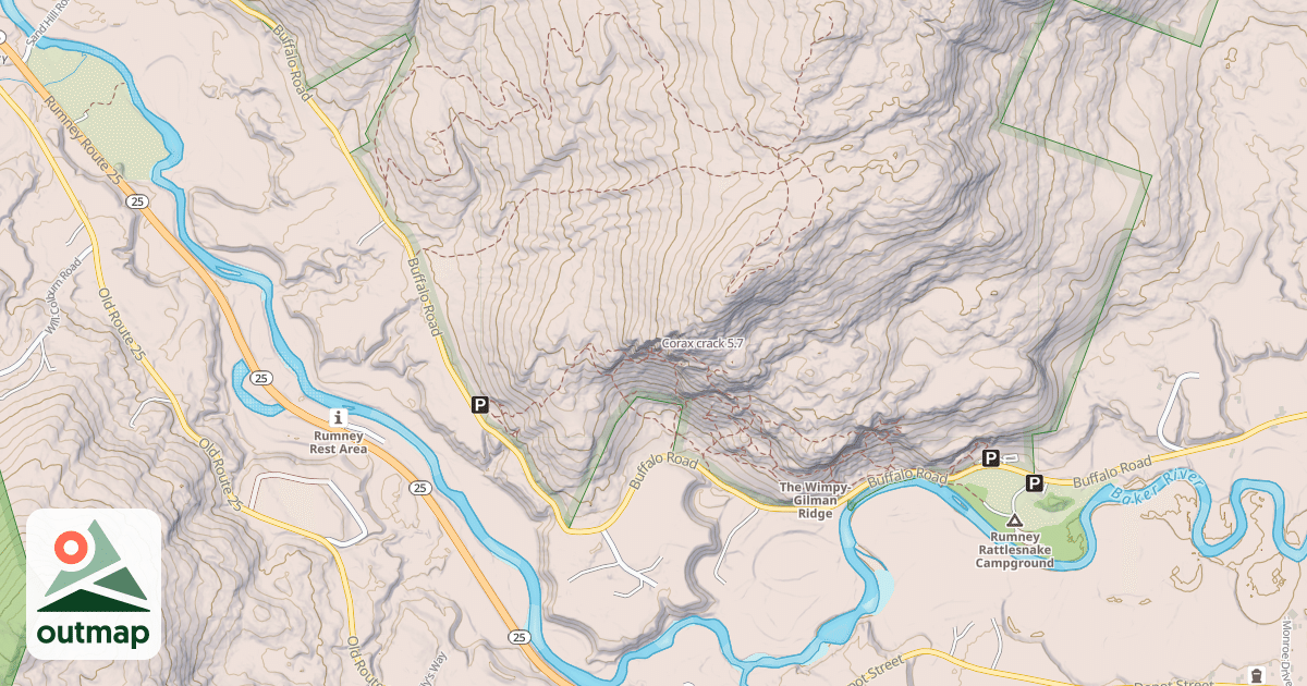 Map of Corax crack