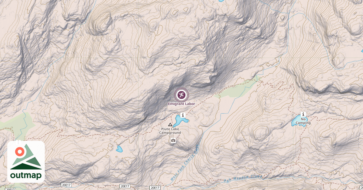 Map of Emigrant Labor