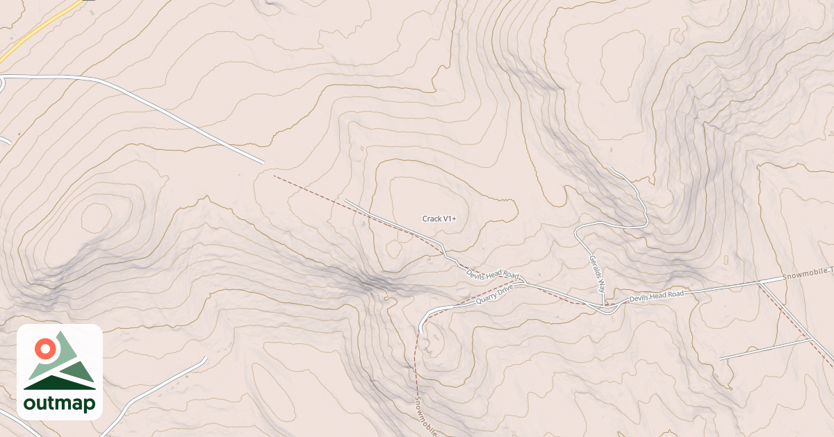 Map of Crack