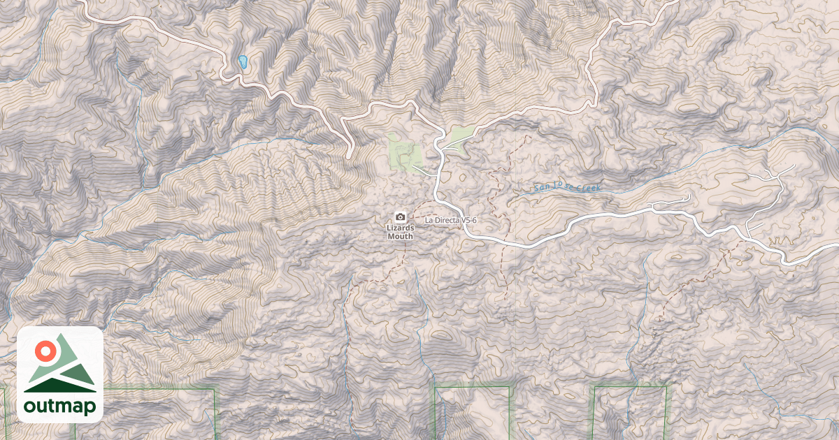 Map of La Directa