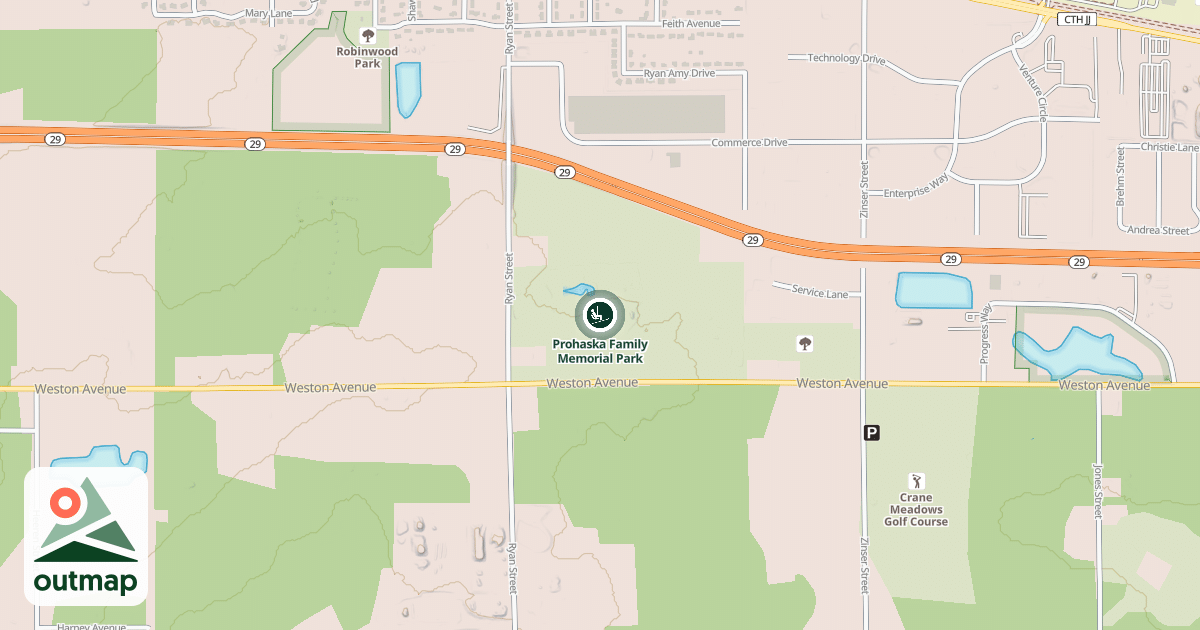 Map of Prohaska Family Memorial Park