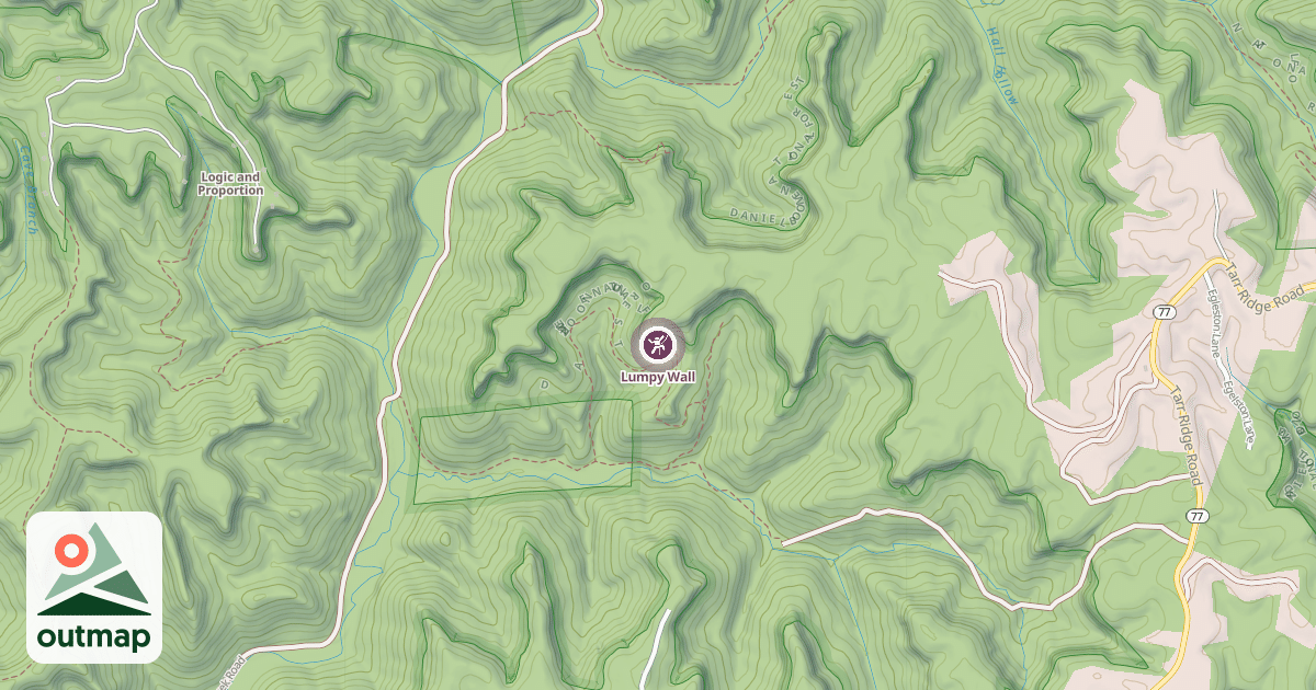 Map of Lumpy Wall