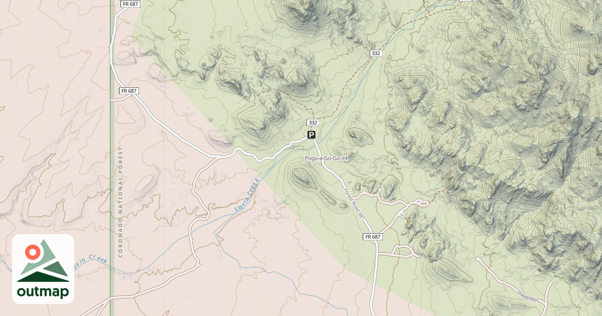 Map of Pogo-a-Go-Go