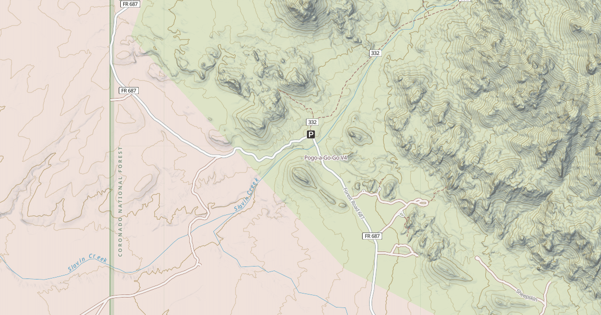 Map preview of Pogo-a-Go-Go