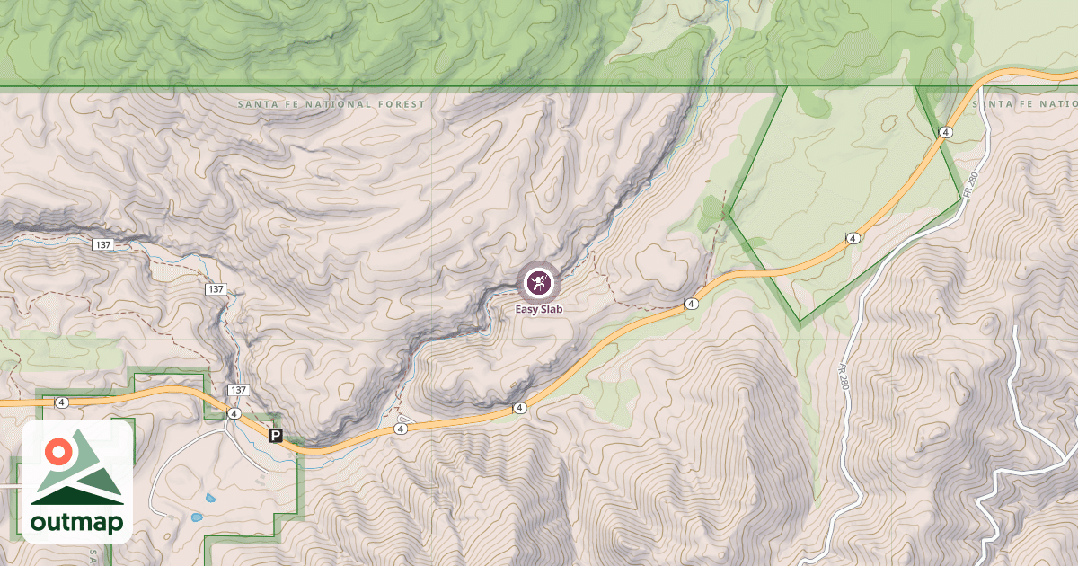 Map of Easy Slab