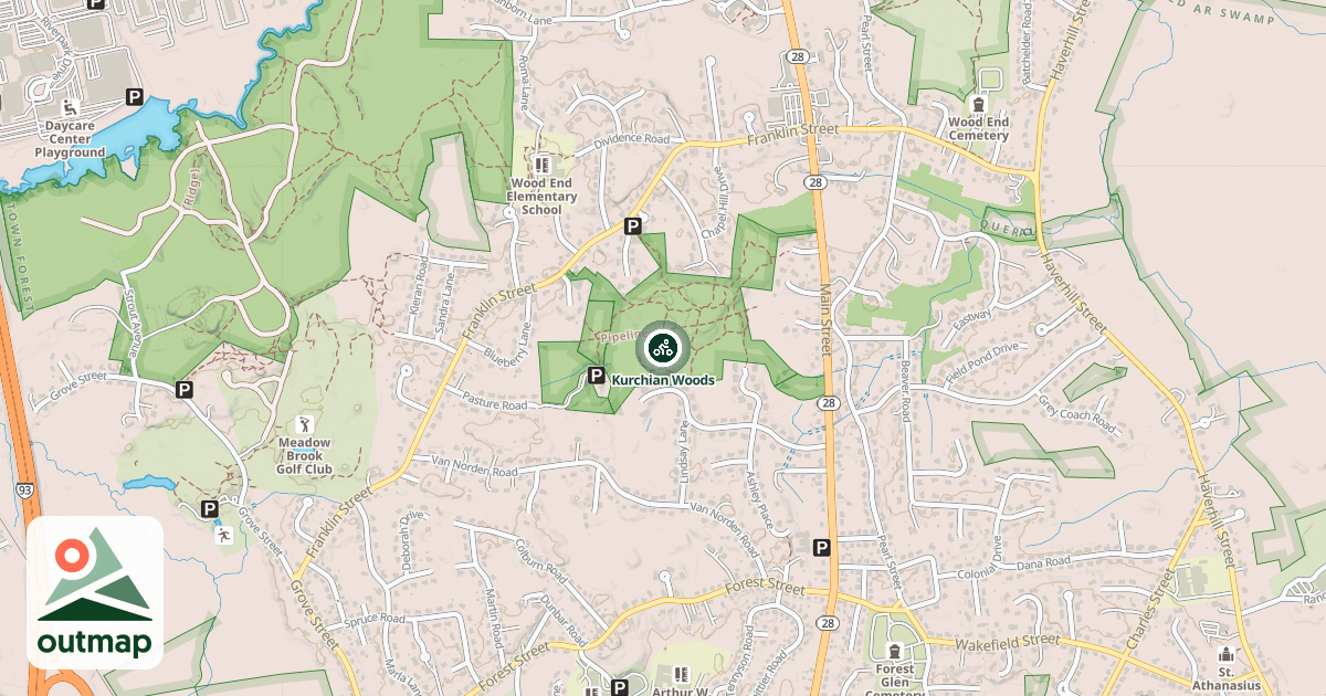 Map of Kurchian Woods