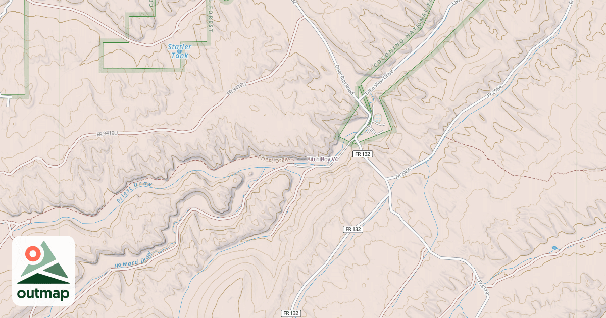 Map of Bitch Boy