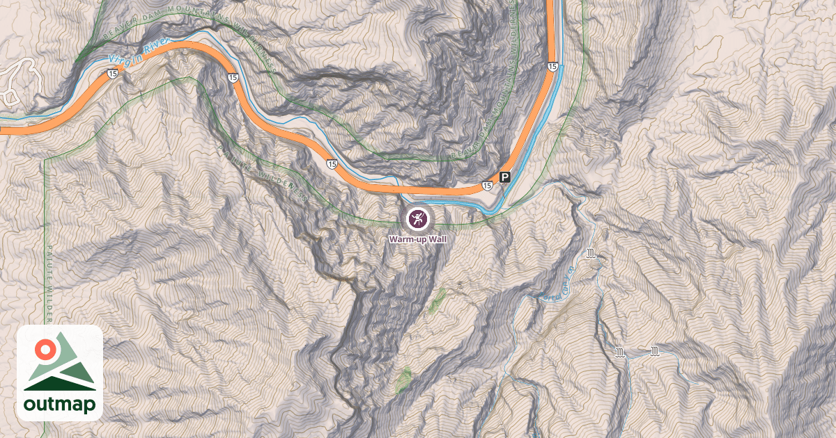Map of Warm-up Wall