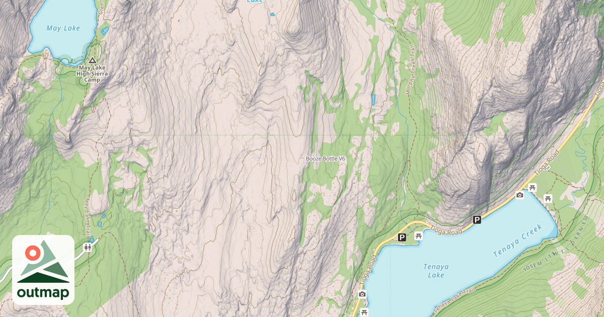 Map of Booze Bottle