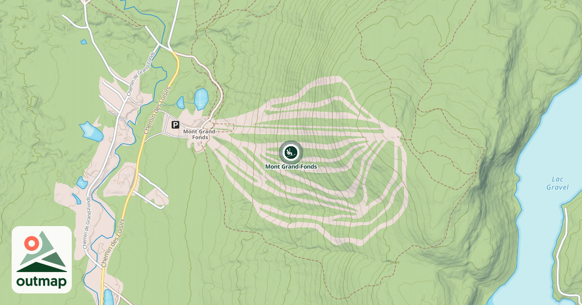 Map of Mont Grand-Fonds