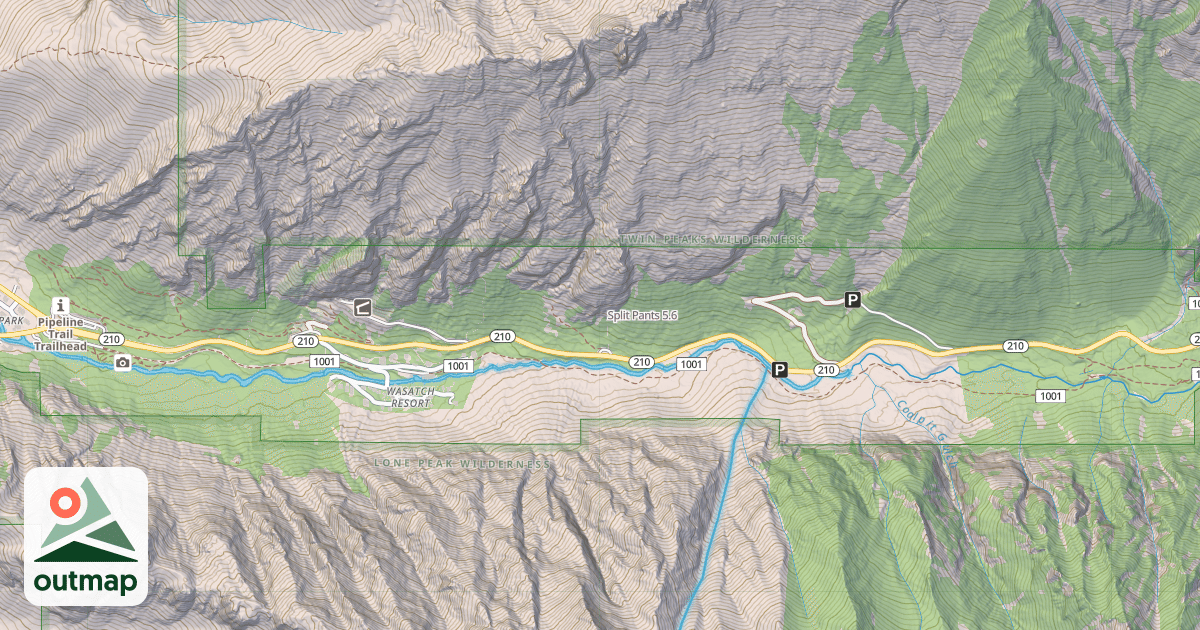 Map of Split Pants